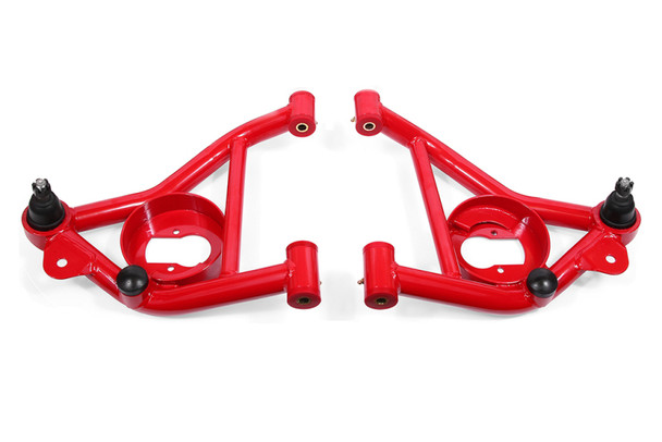 BMR 78-87 G-Body Non-Adj. Lower A-Arms (Polyurethane) - Red AA011R