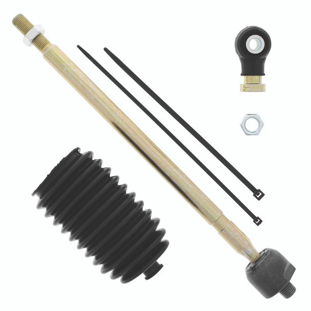 QuadBoss 05-09 Polaris Ranger 500 2x4 (02) Steering Rack Tie Rod Assembly Kit - Left Inner & Outer 411145