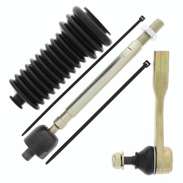 QuadBoss 15-20 Polaris RZR 900 EPS Trail Steering Rack Tie Rod Assembly Kit - Right Inner and Outer 414835