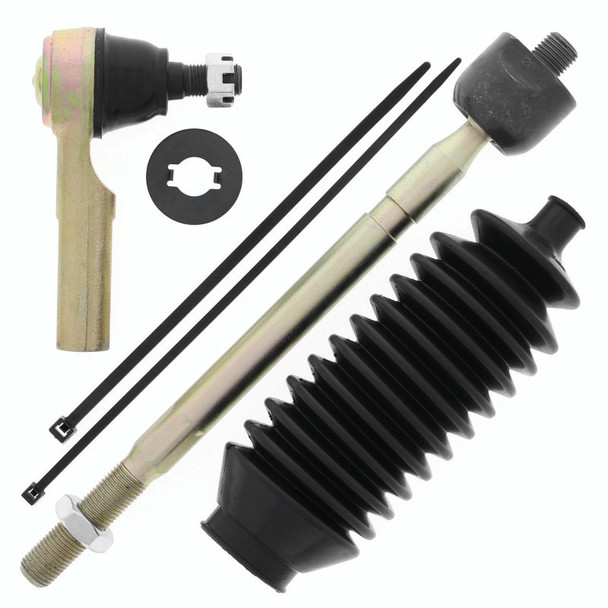 QuadBoss 08-13 Kawasaki KRF750 Teryx 750 4x4 Steering Rack Tie Rod Assembly Kit -Right Inner & Outer 411140