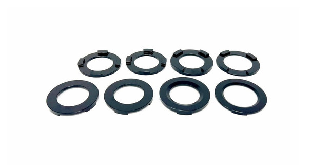 Torque Solution 08-14 Subaru WRX STI Billet Aluminum Rear Subframe Lockdown - Black TS-SU-772