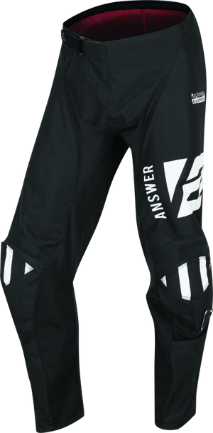 Answer Syncron Merge Pant Black/White Youth Size - 26 446425