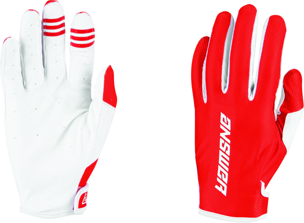 Answer Ascent Glove Red/White - Large 447019