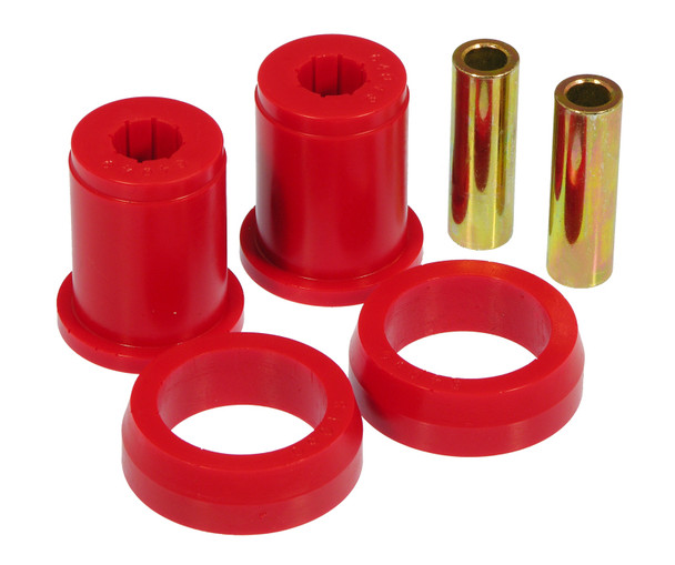 Prothane 79-04 Ford Mustang Axle Housing Bushings - Hard - Red 6-309