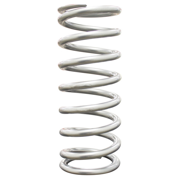 QA1 2-1/2in ID High Travel Spring - 10in Length x 450lbs/in - Silver Powder Coated 10HT450