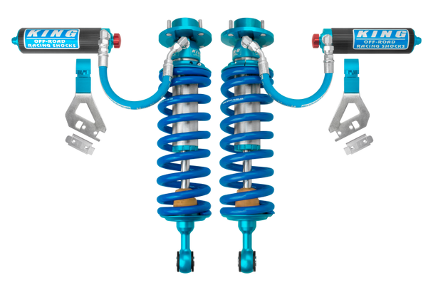 King Shocks 2023+ Toyota Sequoia 2.5 Dia Front Coilover w/Remote Reservoir/w Adjuster (Pair) 25001-400A