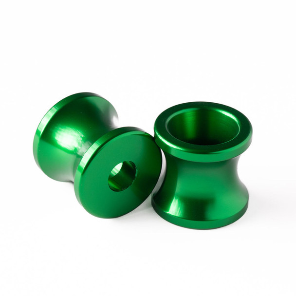 Vortex Racing Swingarm Spools 8mm- Green SP526L