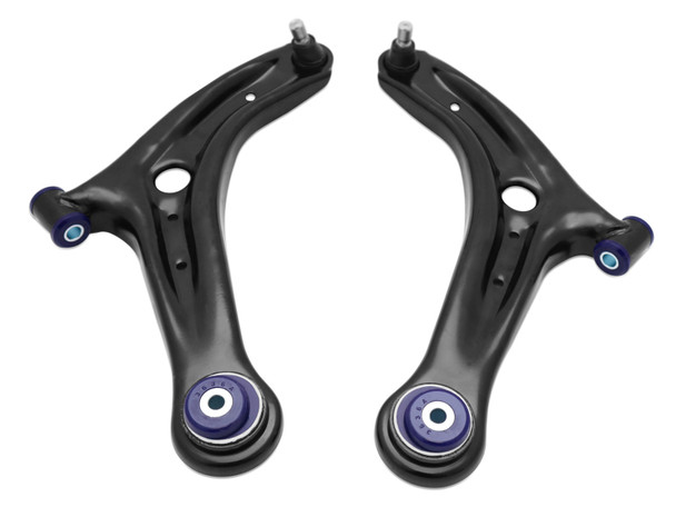 Superpro 13-17 Ford Fiesta Complete Front Lower Control Arm Kit (Caster Increase) TRC1048
