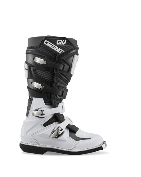Gaerne GXJ Boot Black/White Size - Youth 5 2169-004-5