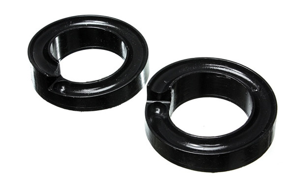 Energy Suspension 2005-07 Ford F-250/F-350 SD 2/4WD Front Coil Spring Isolator Set - Black 4.6111G