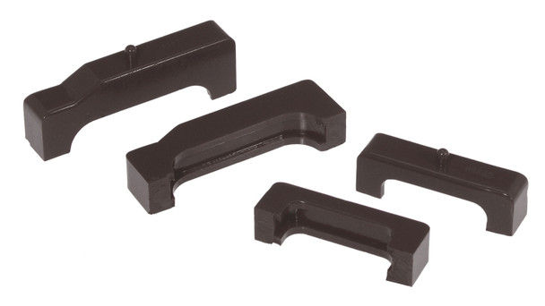 Prothane 88-98 Chevy Truck Small Block Radiator Insolators - Black 7-1713-BL