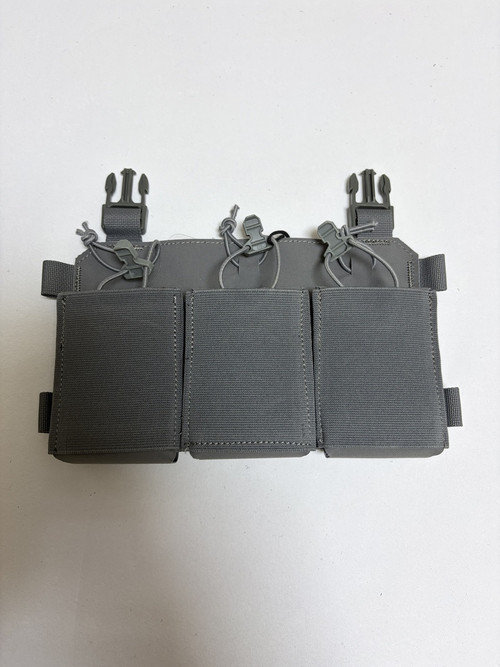 Triple Magazine Placard Gray - Multi Cal