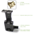 Flip To Center Black Magnifier Mount