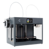 Craftbot Flow Idex Gray 3D Printer Interior Image 1