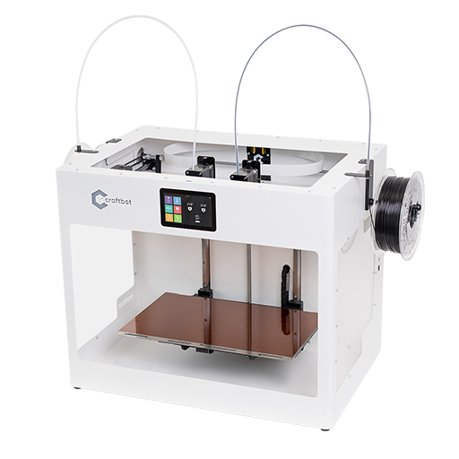 Craftbot Flow Idex XL 3D Printer Interior Shot 5