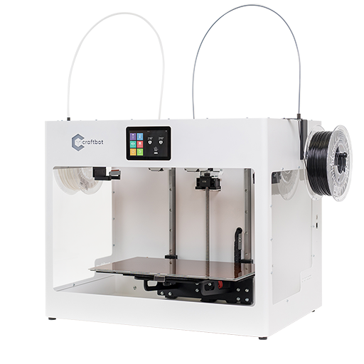 Craftbot Flow Idex XL 3D Printer Interior Shot 2