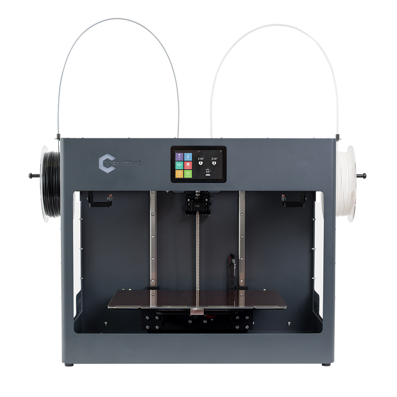 Craftbot Flow Idex Gray 3D Printer Interior Image 5