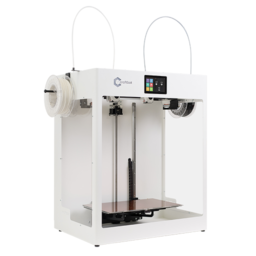 Craftbot Flow Idex XL White 3D Printer 1