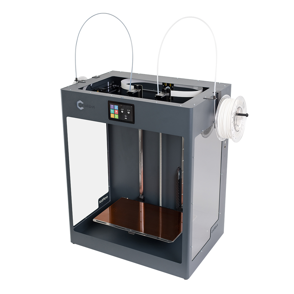 Craftbot Flow Idex XL Gray 3D Printer Interior image 3