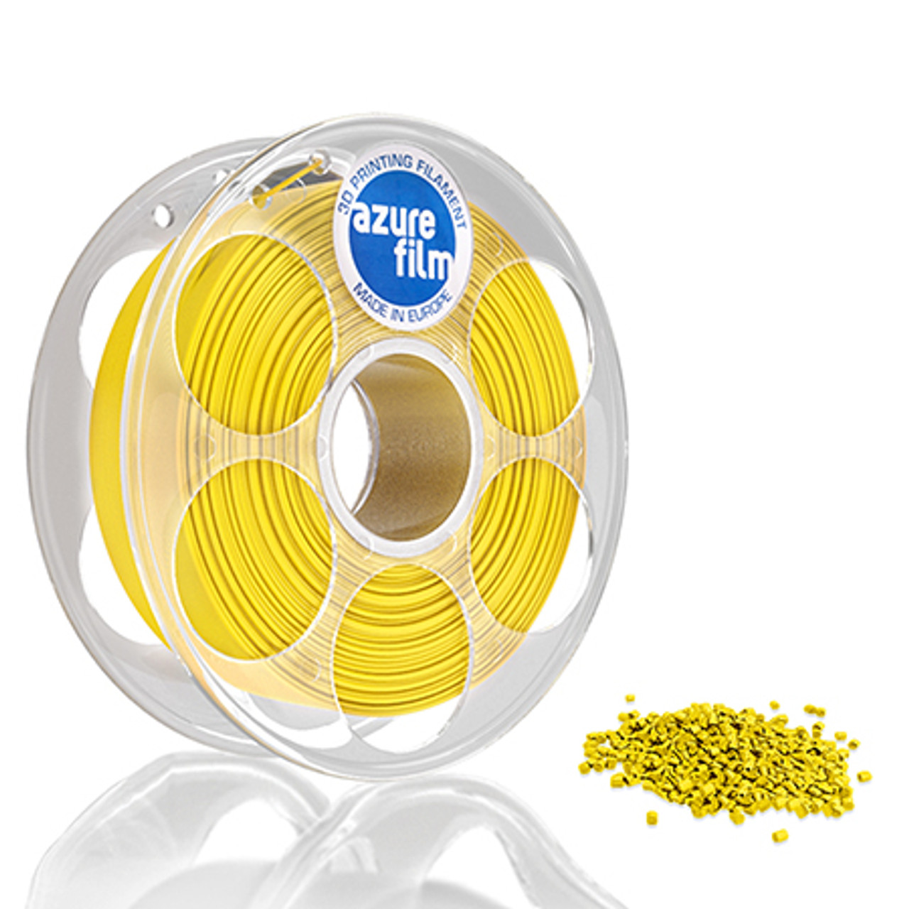 AzureFilm PLA Yellow 1kg 3D Printing Filament