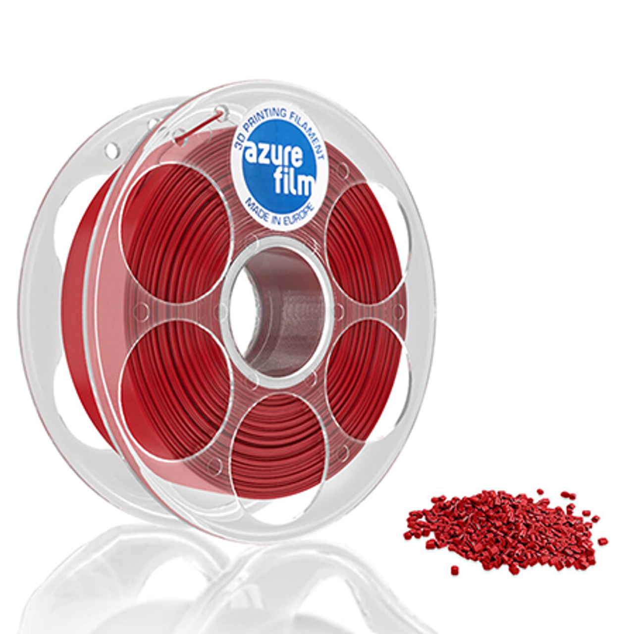 AzureFilm PLA Pearl Red 1kg 3D Printing Filament