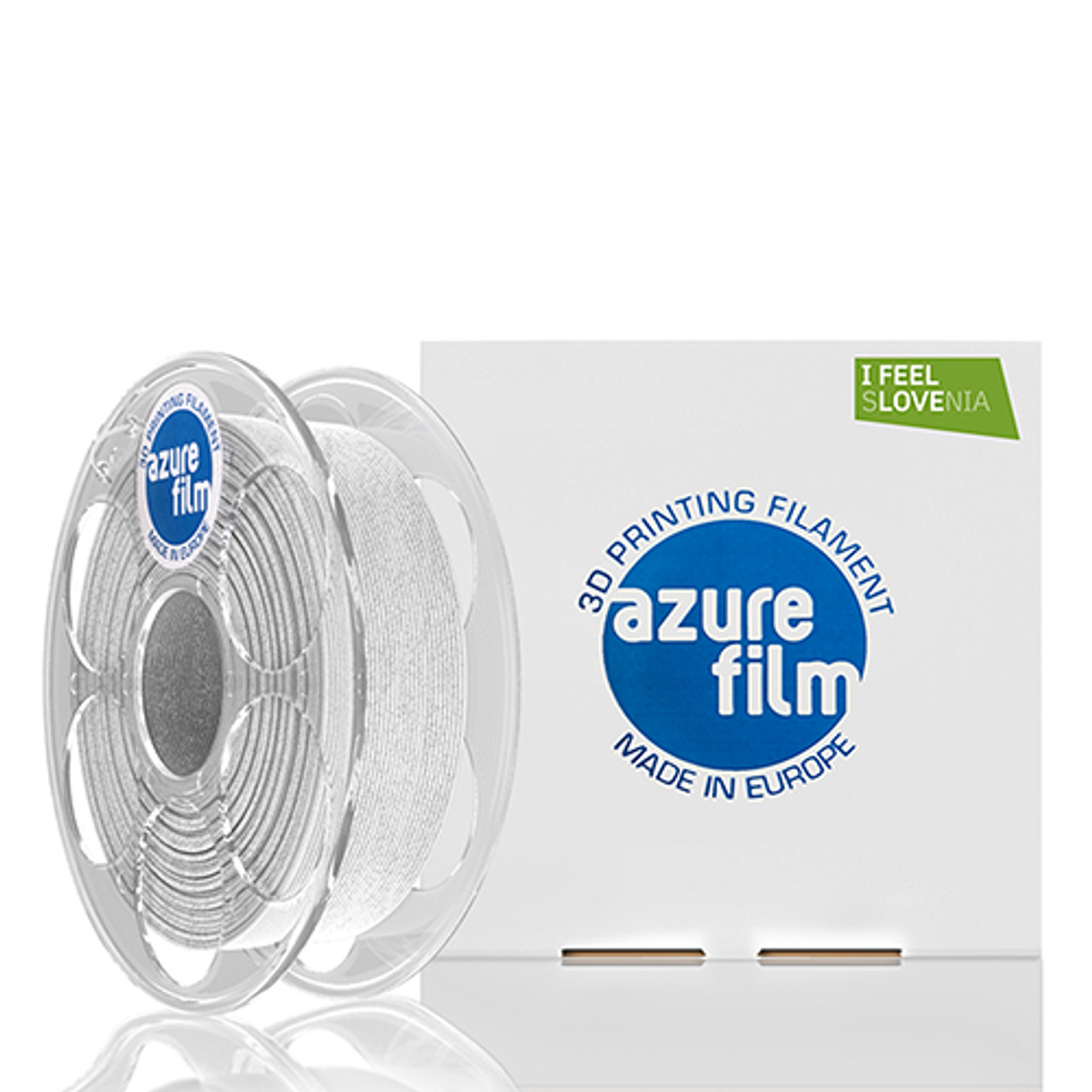 AzureFilm PLA White Glitter 1kg 3D Printing Filament