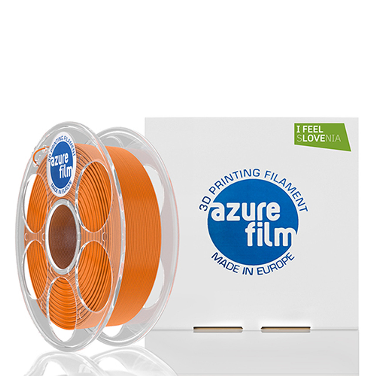 AzureFilm PETG Orange 1kg 3D Printing Filament