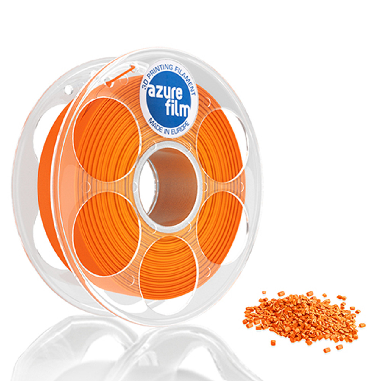 AzureFilm ASA Orange 3D Printing Filament 1kg
