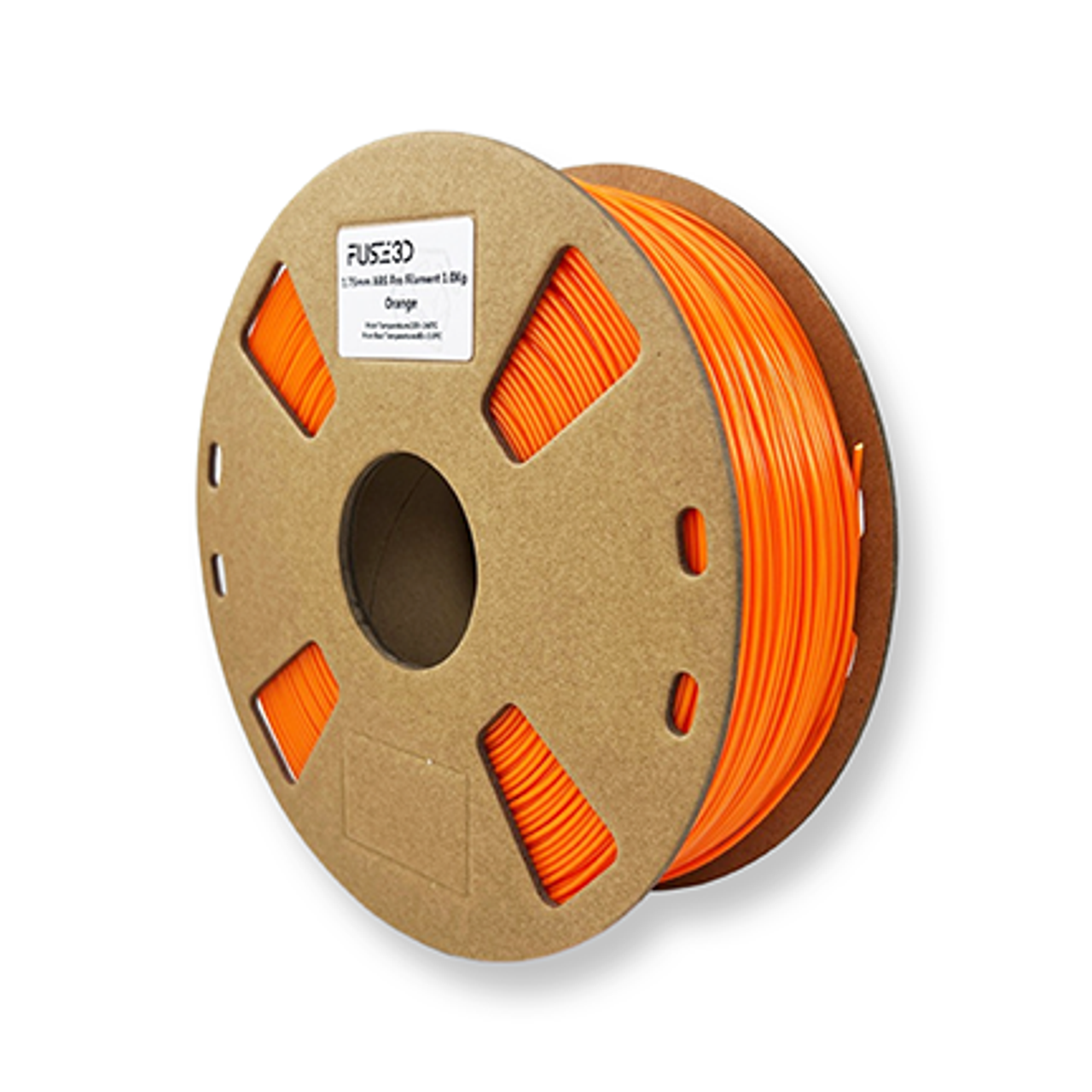 Fuse 3D ABS Pro Orange 3D Printing Filament