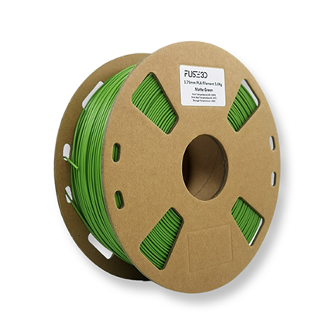 Fuse 3D PLA Matte Green 3D Printing Filament