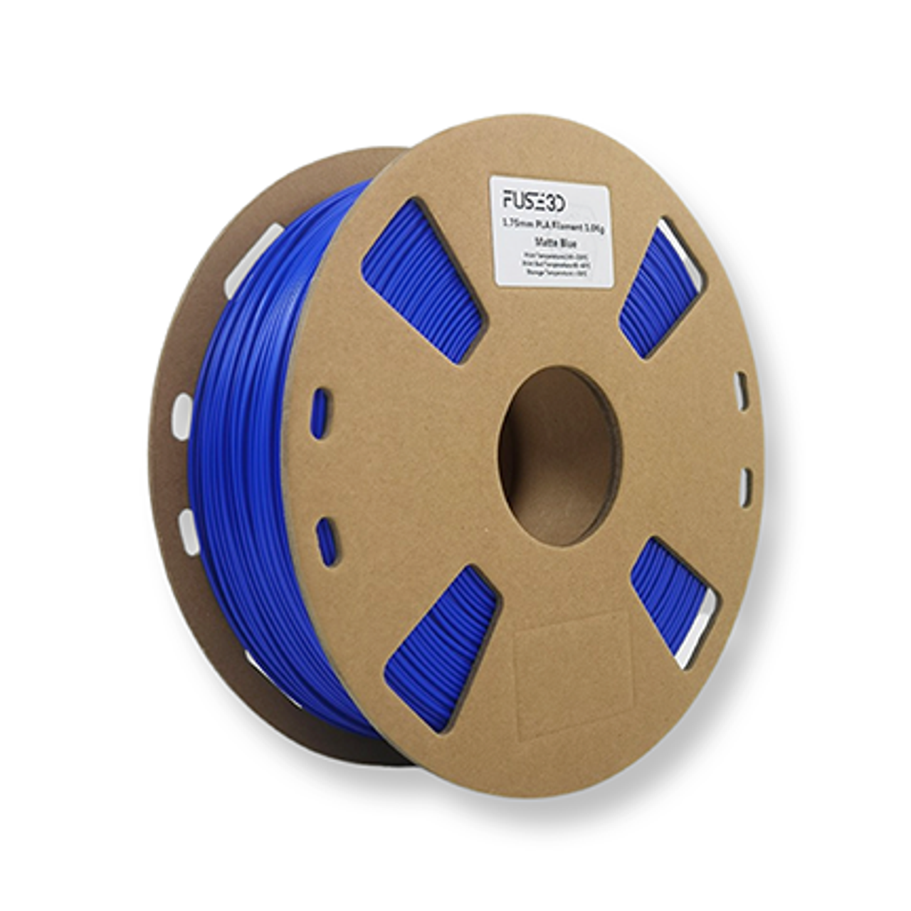 Fuse 3D PLA Matte Blue 3D Printing Filament