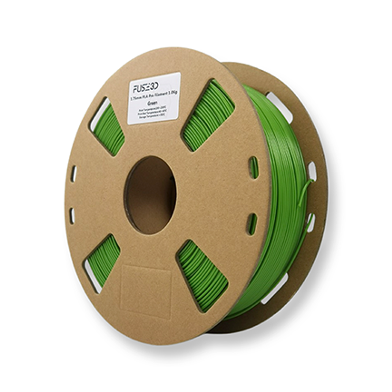 Fuse 3D PLA Plus Green 3D Printing Filament