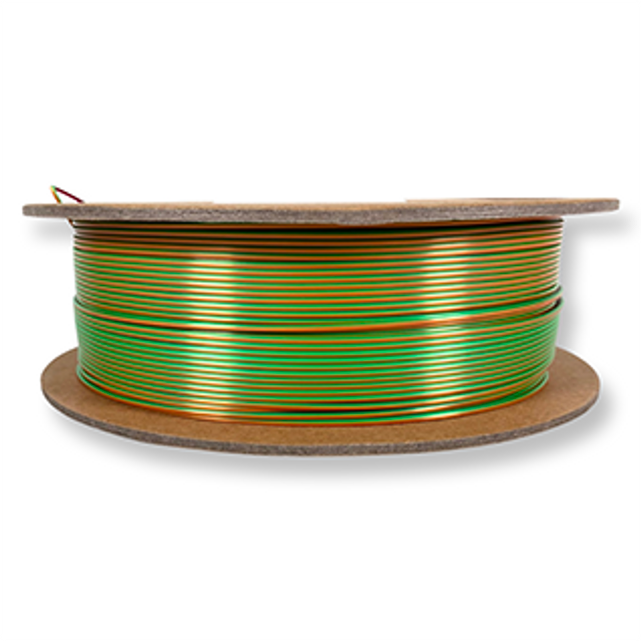 Fuse 3D Tri Colour Silk Gold-Fuchsia-Green 3D Printing Filament