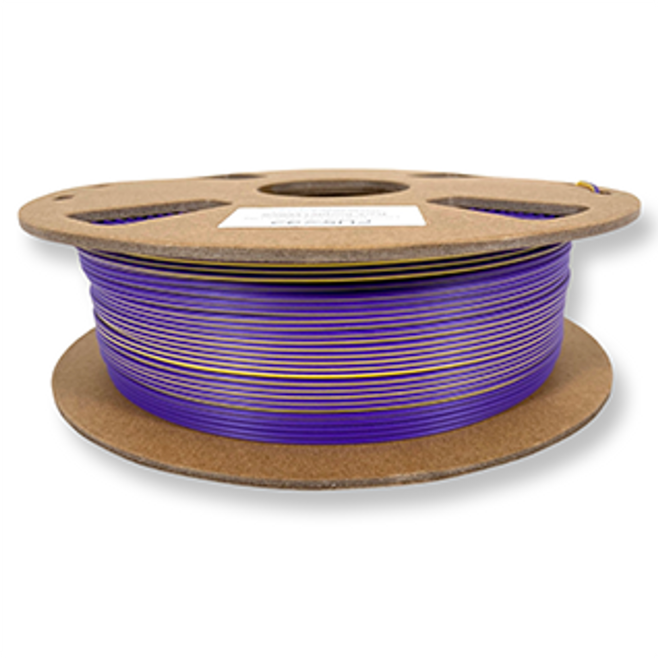 Fuse 3D Matte Dual Colour Silk Dark Purple-Yellow 3D Printing Filament