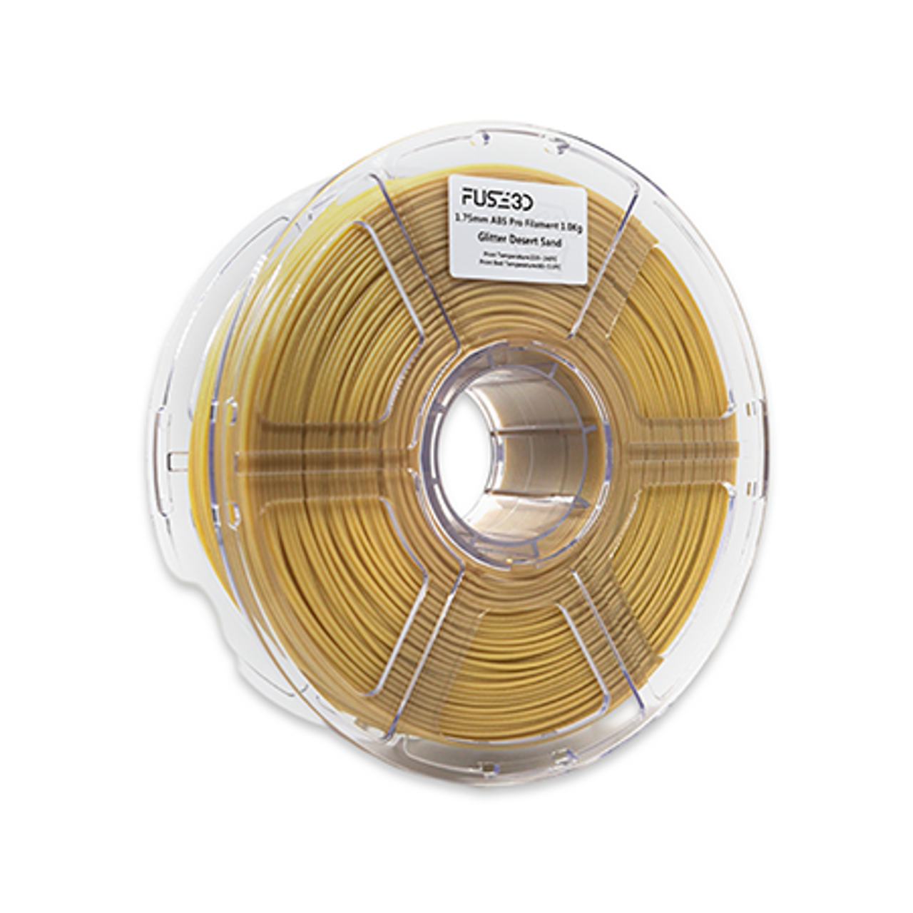 Fuse 3D ABS Pro Glitter Desert Sand 3D Printing Filament