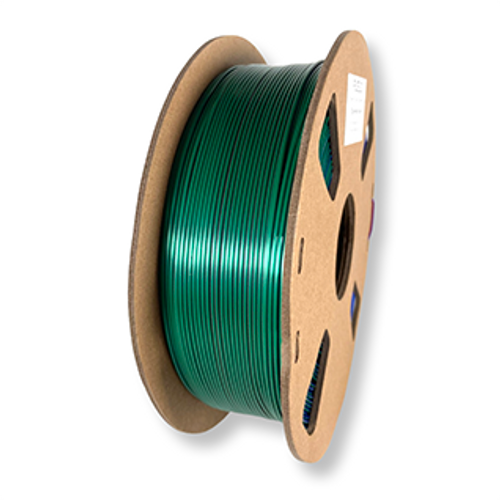 Fuse 3D Tri Colour Silk Blue-Red-Green 3D Printing Filament