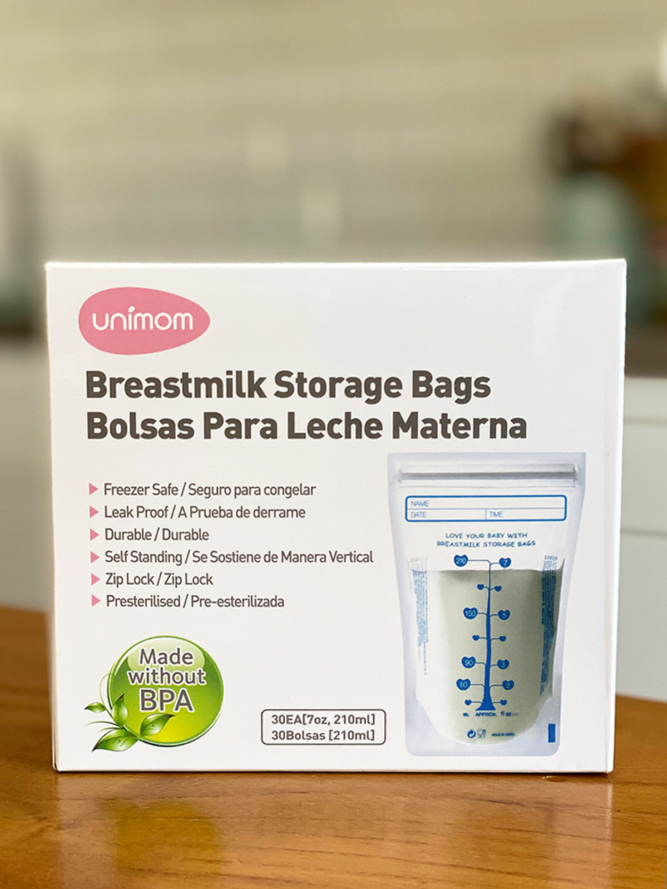 60 Standard Breast Milk Storage Bags – Unimom USA