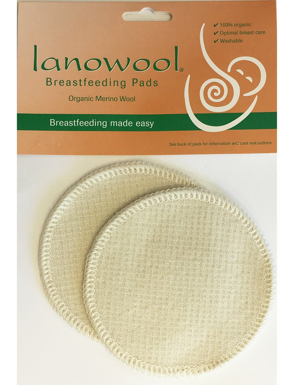 Wool nursing pads