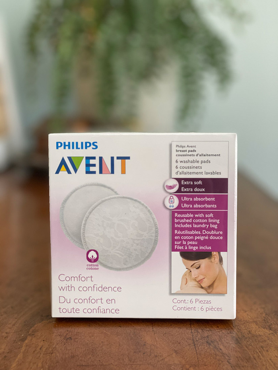 AVENT PHILIPS nursing pads washable 6 pieces buy online
