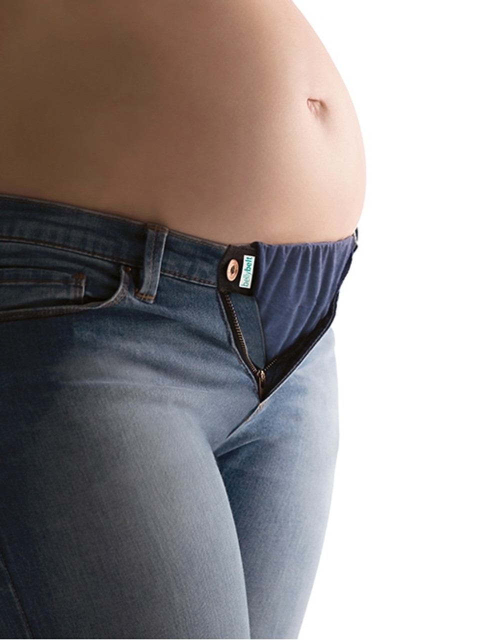 Pants Buckle Extender Pants Pregnancy Waist Extender Waistband Belt Waist  Extend Pant Obese Pregnant Belt Extension Adjustment Elastic Buckle Navy  Blu