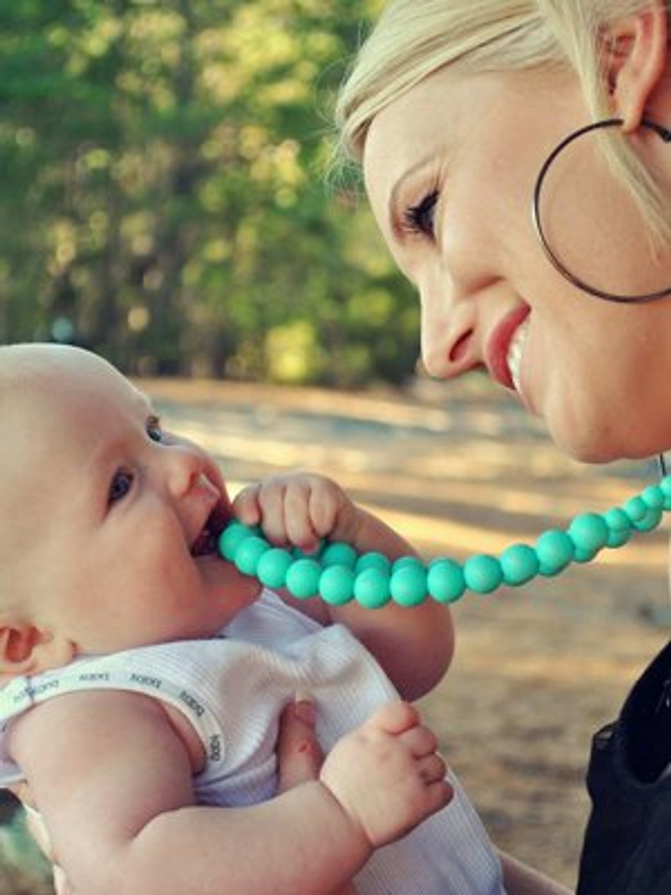 Teething on sale bracelet target