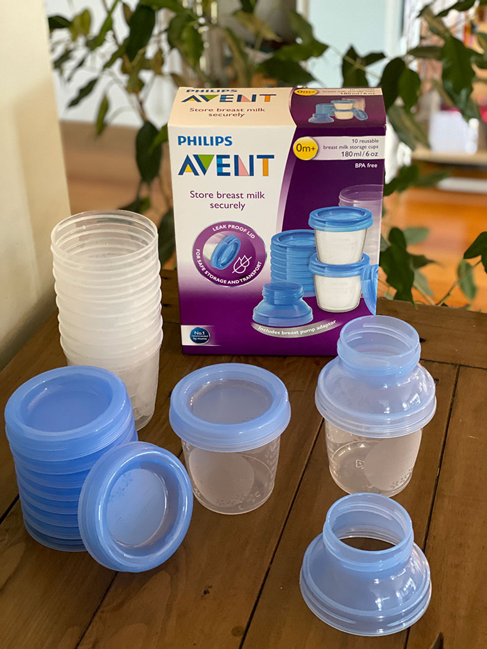 Avent via breast milk sales storage containers