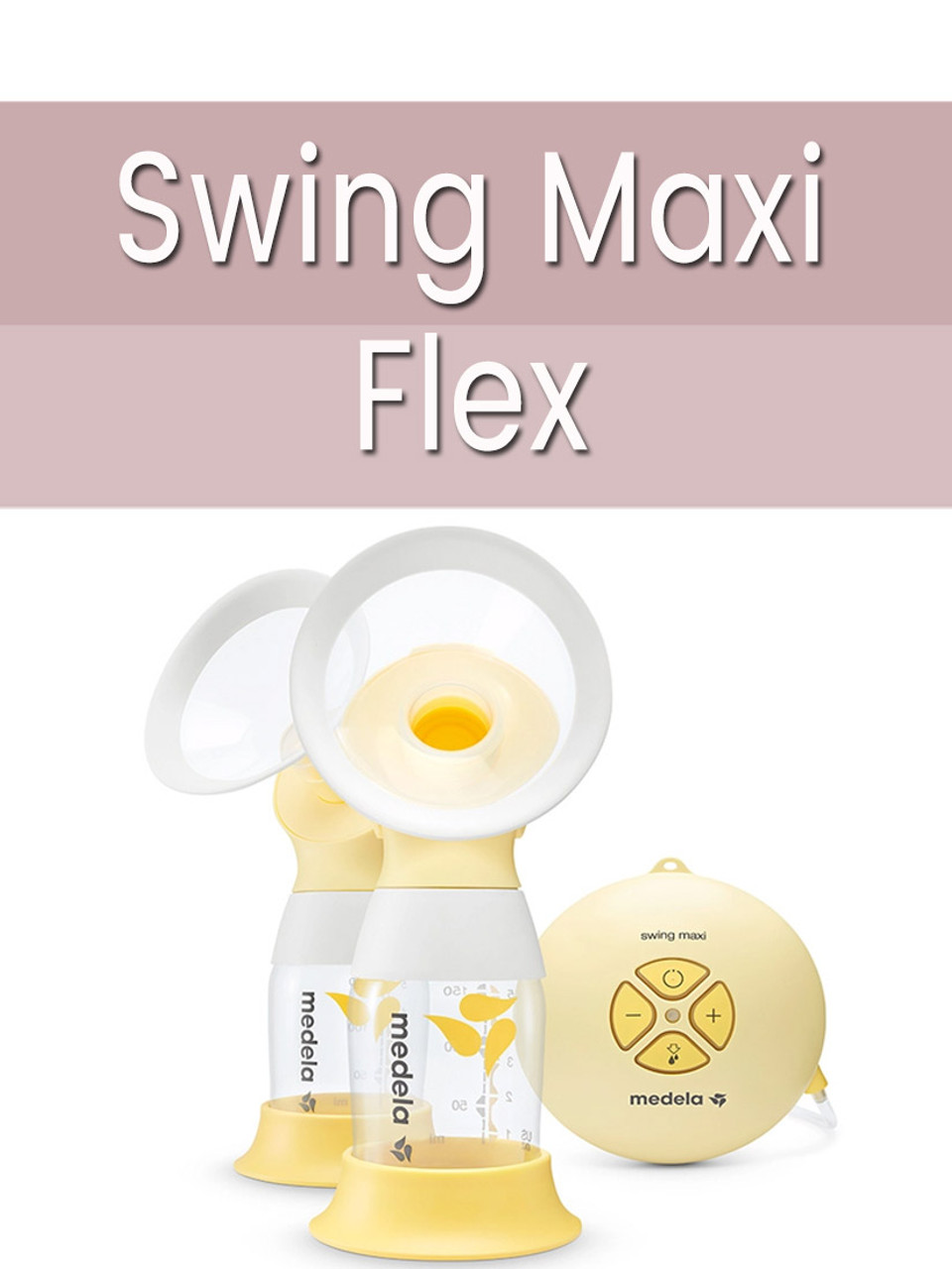Medela Swing Maxi Electric Breast Pump and Maternity & Nursing Tank -  Black, Large