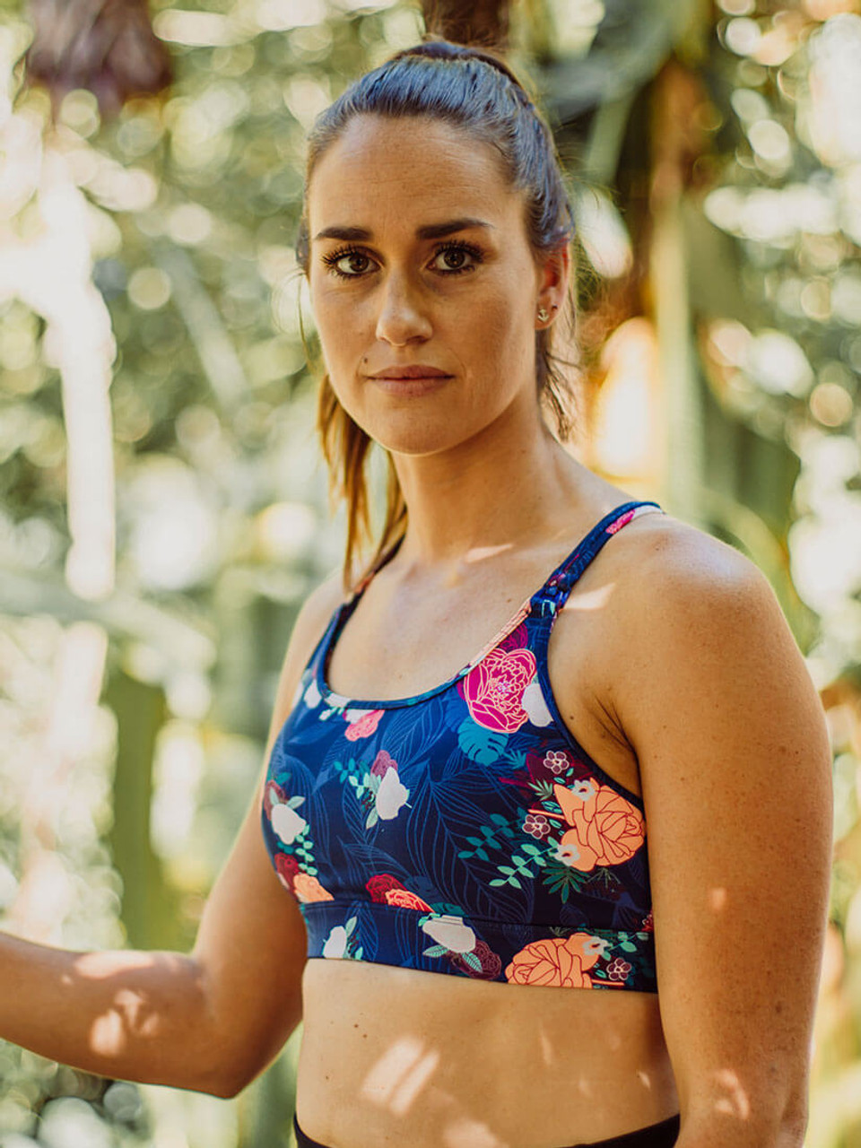 Cadenshae Sports Nursing Bra - The Evolve Style of Sports Nursing Bra in  gorgeous colourful print