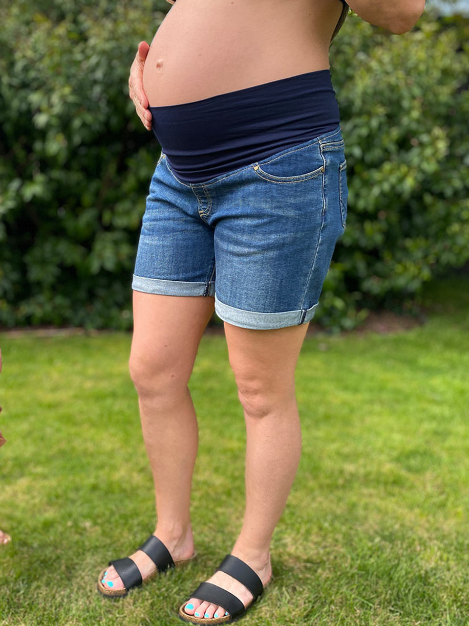 Bump Denim Maternity Shorts