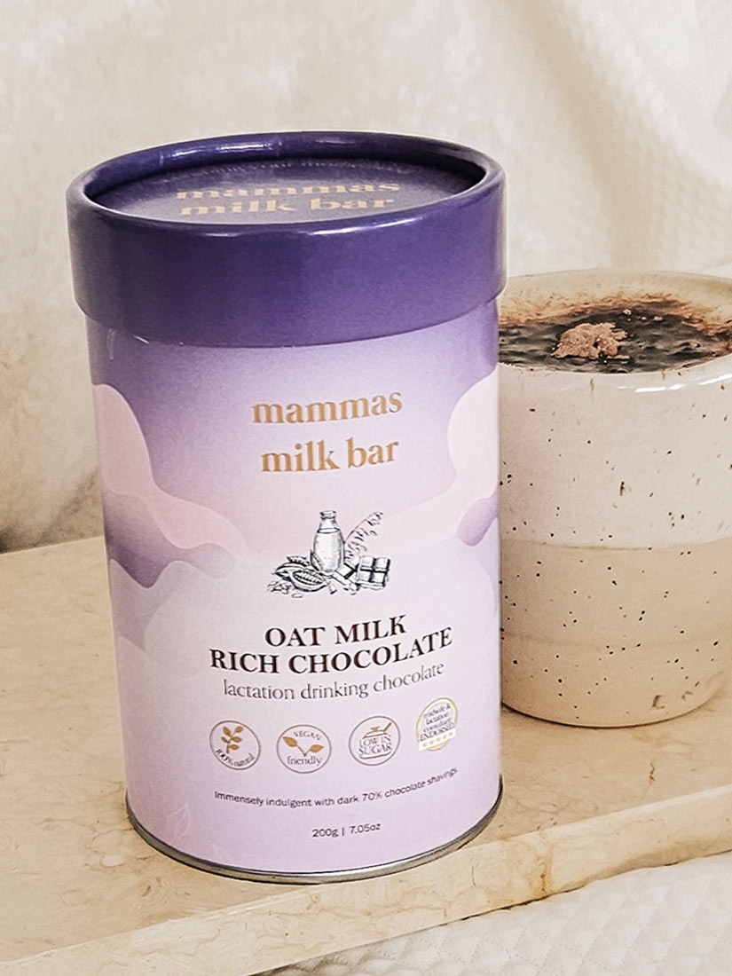 Mammas Milk Bar Lactation Oat Milk Rich Chocolate Breastmates