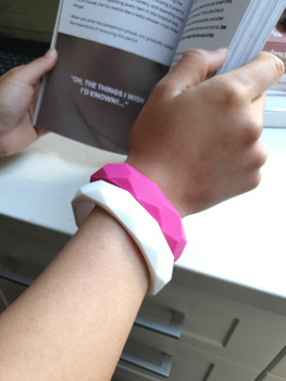 Chunky Silicone Teething Bangle by Breastmates