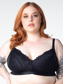 Hotmilk Nursing Bra Show Off -Jet Black