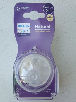 Avent Natural Response Teats O Months +
