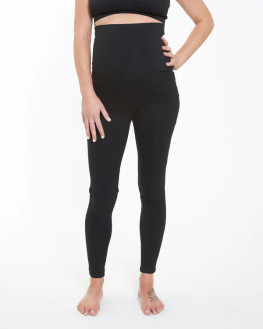Organic Over Bump Legging Black